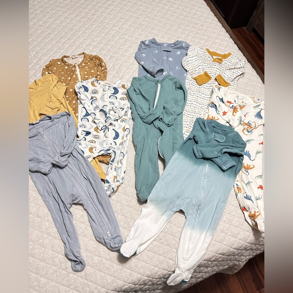 6-9 SLEEPER FOOTIE PAJAMAS